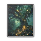 Enchanted Forest Bioluminescence - Premium Art Print