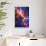 Galactic Dreamscape: Neon Nebula Art Print - Ultra HD Museum Quality