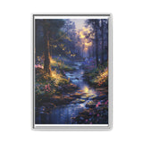 Enchanted Forest Bioluminescence - Vibrant Fine Art Print