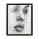 Japandi Minimalist One-Line Art Portrait - Museum Grade Print