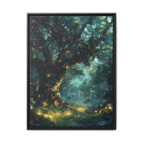 Enchanted Forest Bioluminescence - Exquisite Anime Art Print
