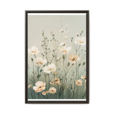 Artisan Wildflower Botanical Gouache Print - Museum Grade Canvas