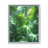 Floating Monstera Delicacy - Serene Nature Art Print