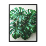 Floating Monstera Dreamscape - Minimalist Botanical Art Print