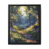 Enchanted Forest Glade: Luminous Fine Art Print