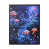 Stunning 4K Neon Cosmic Landscape - Premium Museum Grade Print