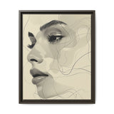 Japandi-Inspired Minimalist Line Art Print - Monochrome Elegance