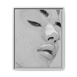 Japandi-Inspired Minimalist One-Line Art Portrait - Museum Grade Print