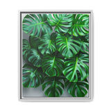 Floating Monstera Delicacy - Serene Nature Art Print