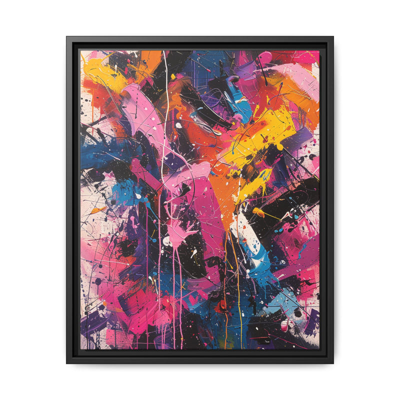 Jackson Pollock-Inspired Abstract Chaos Art Print - Museum Quality