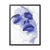 Japandi-Inspired Minimalist One-Line Portrait - Fine Art Print