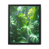 Floating Monstera Delicacy - Serene Nature Art Print