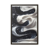 Abstract Swirls Art Print - Brushstroke Mastery on Museum Paper