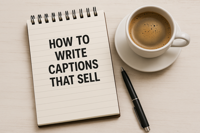 How to Write Captions That Sell
