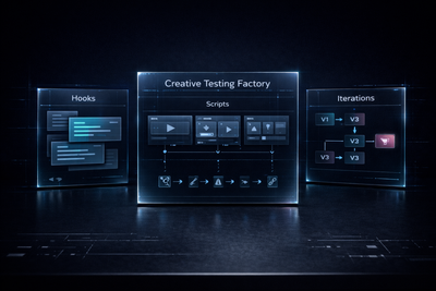 Creative Testing Factory Angle-to-Asset Production Framework