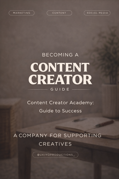 Content Creator Academy: Guide to Success