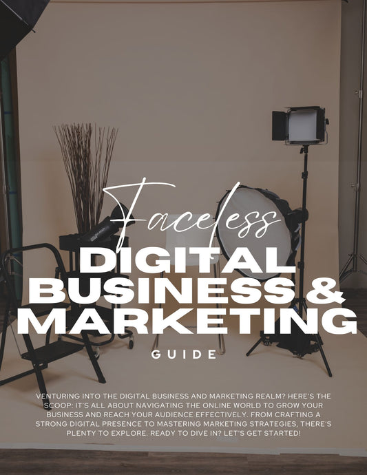 Digital Success: Building a Profitable Faceless Business