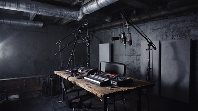 A visual of recording set