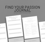 Find Your Passion: Journal
