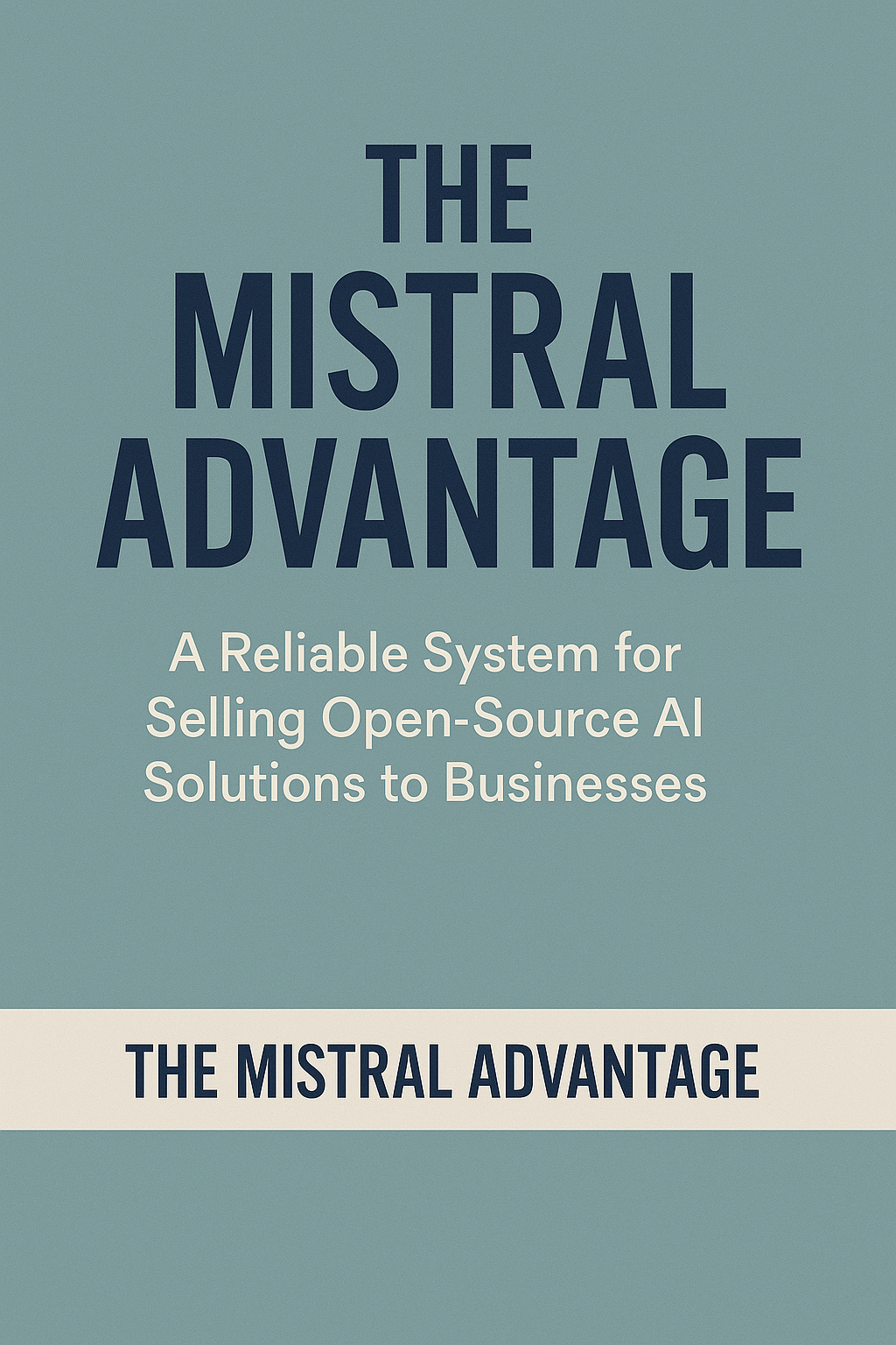 The Mistral Advantage: A Reliable System for Selling Open-Source AI Solutions to Businesses
