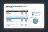 Budget Template Claude Skill — Annual Operating Budget