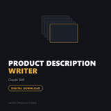 Product Description Writer digital product cover by Ukiyo Productions