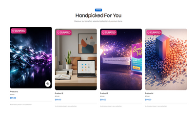 COLLECTION CURATED PICKS