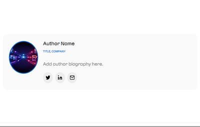 CONTENT AUTHOR BIO