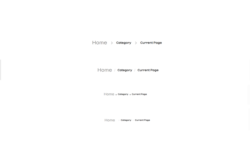 CONTENT BREADCRUMB NAV