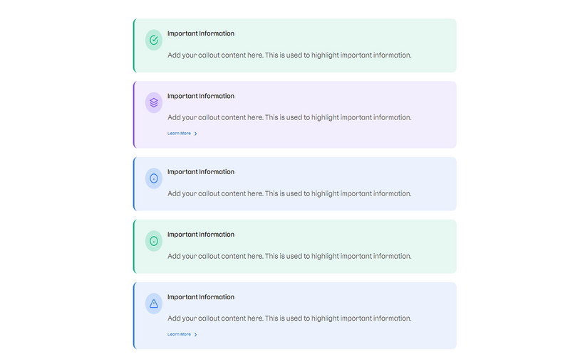 CONTENT CALLOUT BOX: