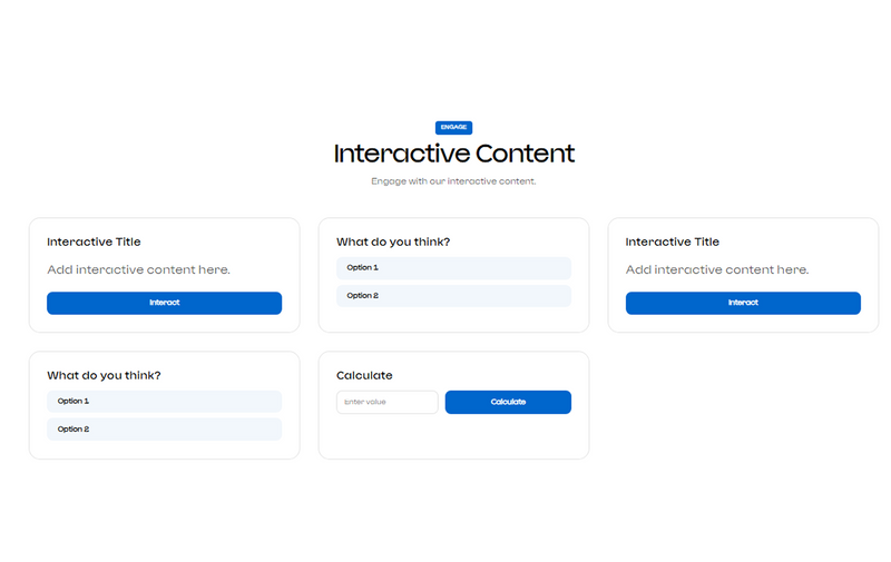 CONTENT ENGAGEMENT CONTENT