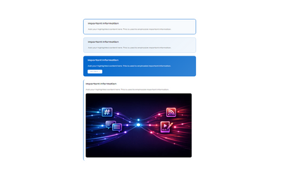 CONTENT HIGHLIGHT BLOCK