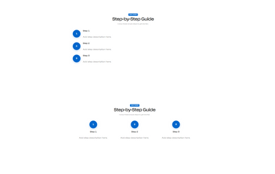 CONTENT STEP GUIDE