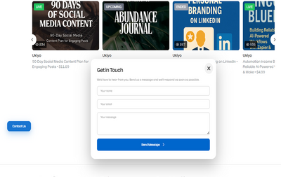 CTA CONTACT MODAL