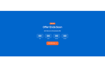 CTA COUNTDOWN TIMER