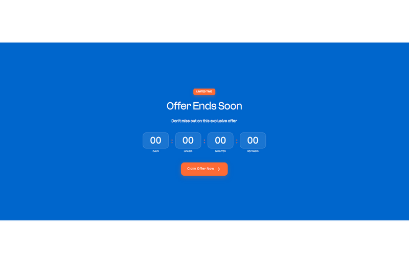 CTA COUNTDOWN TIMER