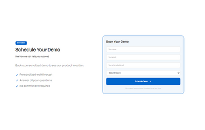 CTA DEMO BOOKING