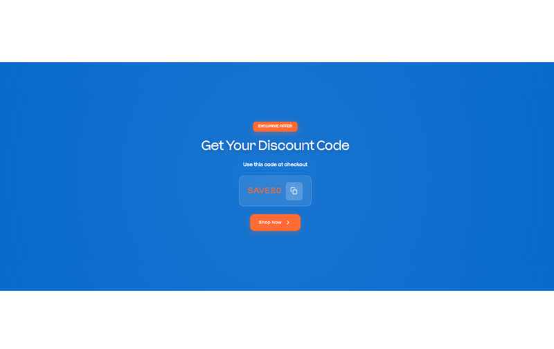 CTA DISCOUNT CODE REVEAL