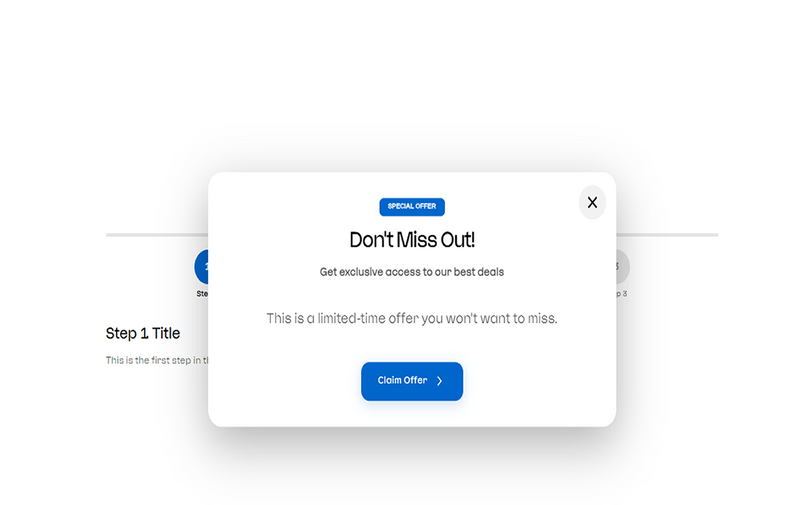 CTA SLIDE-IN POPUP