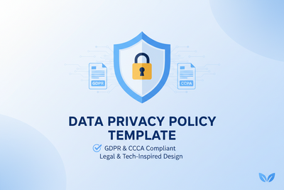 Data Privacy Policy Claude Skill — GDPR & CCPA Template