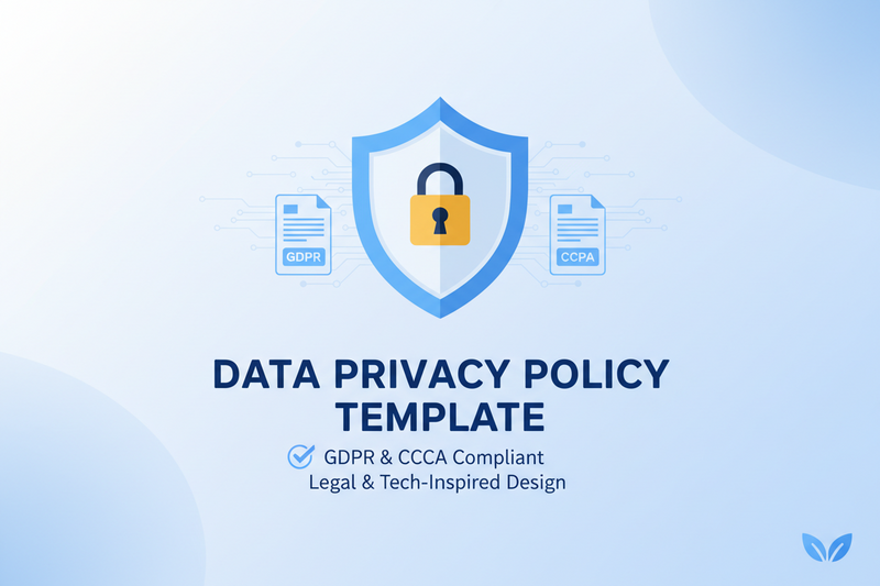 Data Privacy Policy Claude Skill — GDPR & CCPA Template