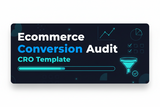 Ecommerce Conversion Audit Claude Skill — CRO Template