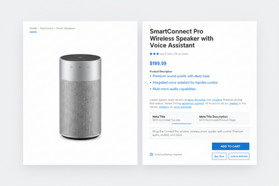 Ecommerce Product SEO Claude Skill — Shopify PDP Template