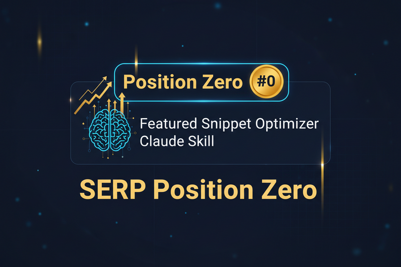 Featured Snippet Optimizer Claude Skill — SERP Position Zero