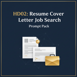 High-Demand Prompt Pack HD02: Resume Cover Letter Job Search