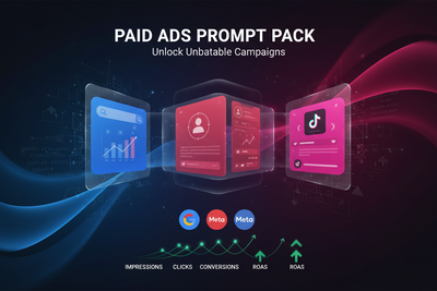 High-Demand Prompt Pack HD08: Paid Ads Google Meta Tiktok