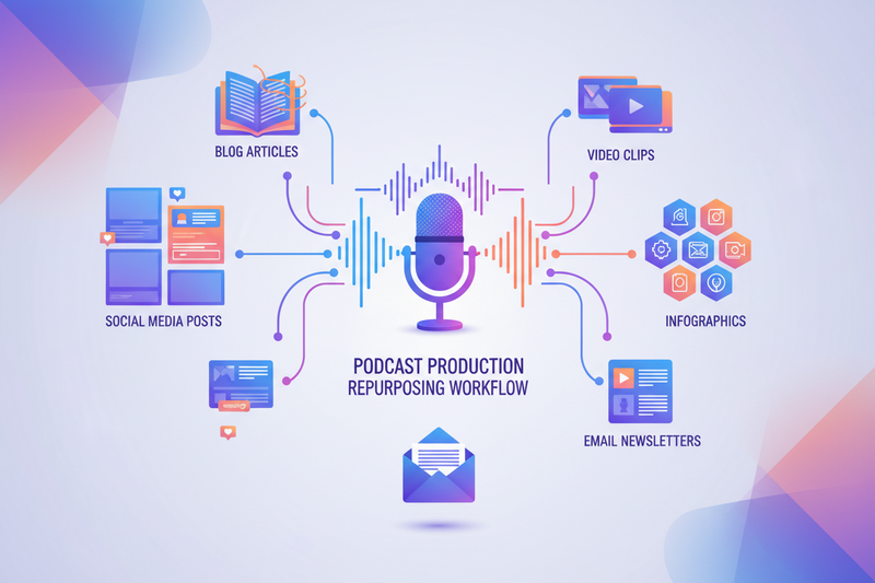 High-Demand Prompt Pack HD27: Podcast Production Repurposing