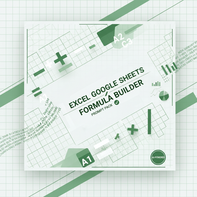 High-Demand Prompt Pack HD30: Excel Google Sheets Formula Builder