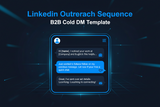 LinkedIn Outreach Sequence Claude Skill — B2B Cold DM Template