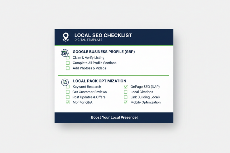Local SEO Checklist Claude Skill — GBP & Local Pack Template